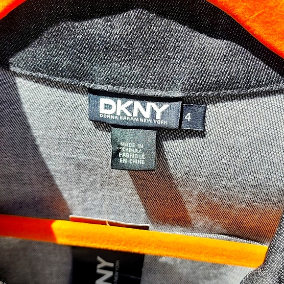 DKNY NWT black denim jacket - Picture 3 of 8
